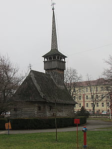 Gereja, kayu, Oradea, Transylvania, Rumania, Crisana, Bihor