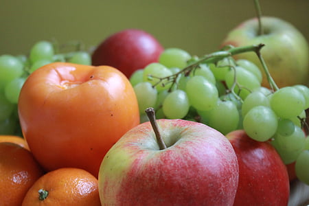 manger, fruits, en bonne santé, nutrition