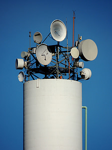 antenos, antenos, Vizualinė tarša, Miestas, statybos, miesto