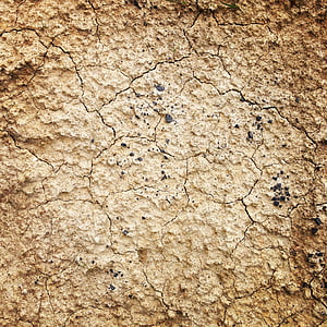 marrón, seco, arena, pared seca, estructura, tierra, con textura