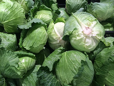 cabbage, green, pile up, vegetables, seiyu ltd, living, supermarket