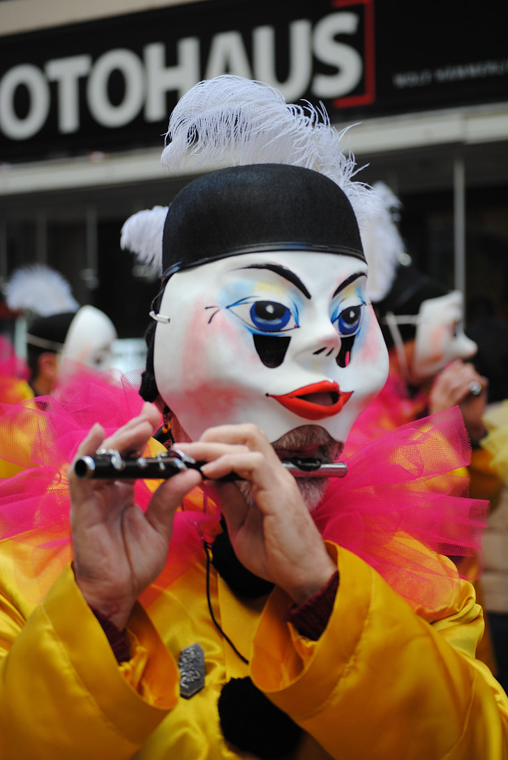 maske, Piccolo, Karnaval, Basler fasnacht 2015