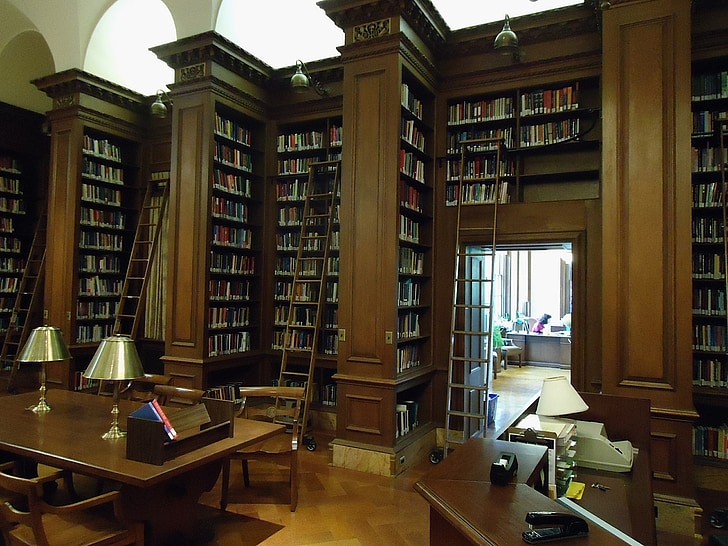Lafayette college, Easton, Pensylvánie, studijní, Knihovna, kancelář, dřevo