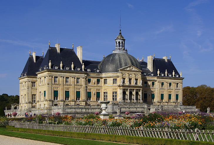 Chateau, Castle, építészet, Európa, Franciaország, épület, történelmi