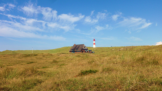Lighthouse, duny, Dovolenka