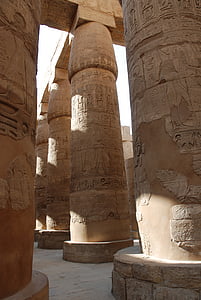 Egypti, antiikin, Arkeologia, Luxor, Karnak, temppeli, muistomerkit