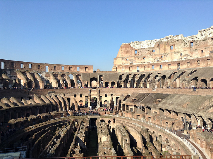 Італія, Колізей, Рим, Пам'ятник, Будівля, до римлян, Визначні пам'ятки