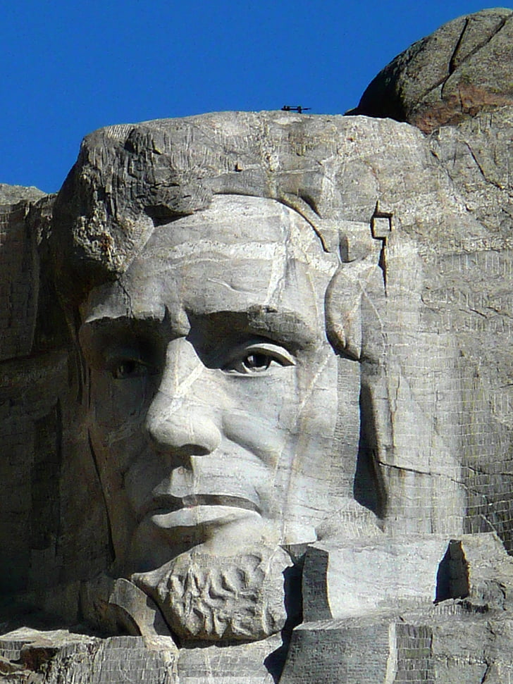 Mount rushmore, præsidenter, Abraham lincoln, Memorial, South dakota, USA, Rock