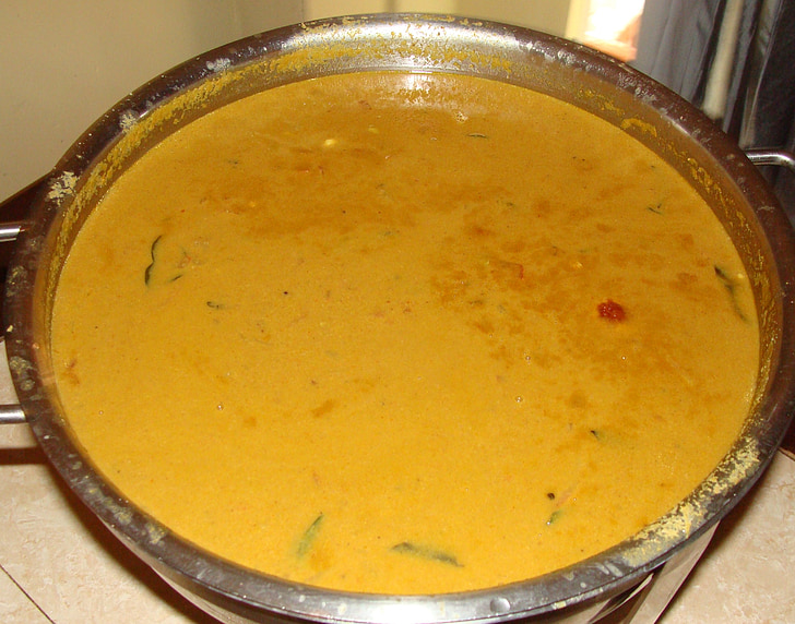 jídlo, Kudelka curry, Kuchyně, Jižní indické, kodagu, Indie
