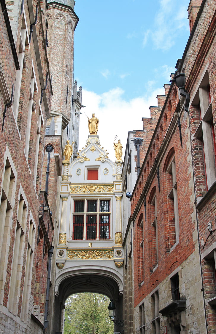 Брюж, Белгия, средновековния град, исторически, архитектура, Световно наследство, сграда