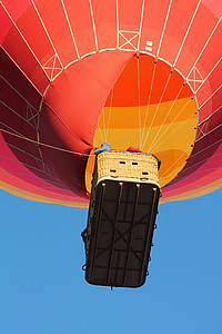 balon cu aer cald, fiesta de balon Albuquerque, baloane, cer, colorat, albastru, model