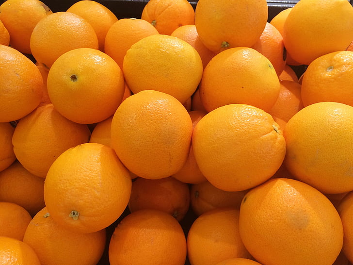 pomarańczowy, California produkcji, owoce, piętrzą się, warzywa, Seiyu ltd, życia