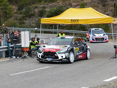Rally catalunya, WRC, výstup, úsek, ovládanie, Citroen