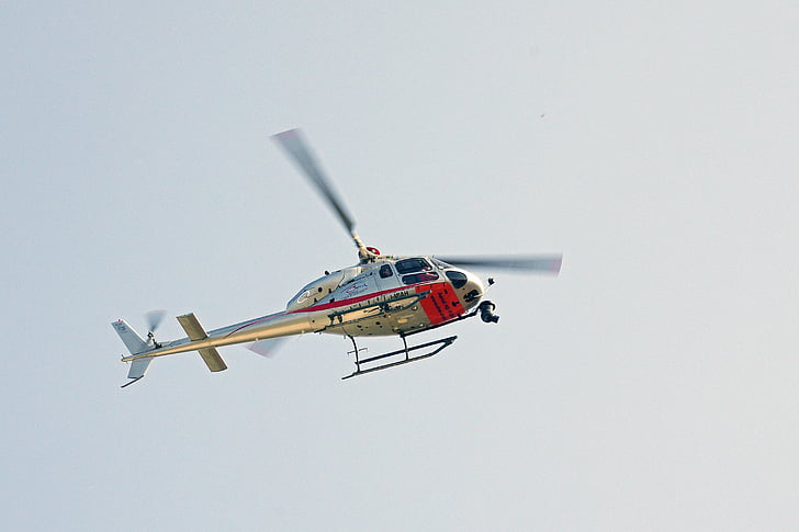 helicóptero, voo, avião de controle remoto, voar, hélices, rotor, aviões