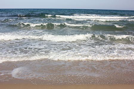tenger, Holiday, Beach, eredetiséget, víz, homok, a a