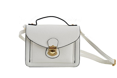 bílé kabelky, móda, taška přes rameno taška
