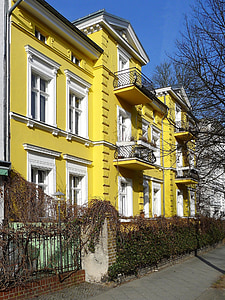 Berlin, Jerman, rumah, rumah, arsitektur, perkotaan, di luar