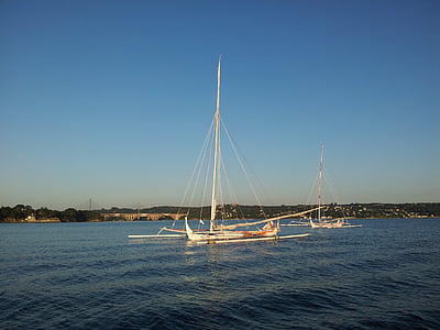 sandeq, perahu tradisional, Indonesia, laut, Brest, kapal laut, perahu layar