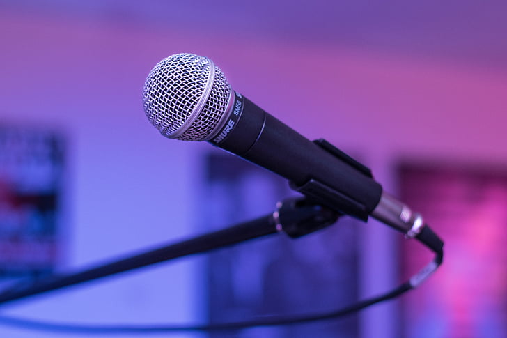 Mikrofon, Live-Musik, Band, Musik, Bühne, Bühne - Performance-Raum, Rede