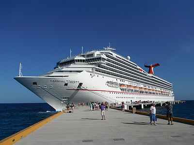 Cruise, vakantie, poort, reizen, Carnaval, zee, Oceaan