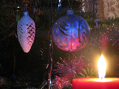 炎, 非常に熱い蝋燭, 出現, 飾り, ワックス, クリスマス