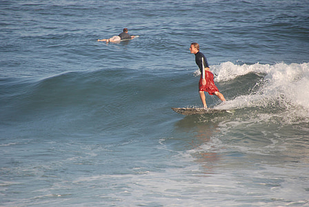 surfer, morje, val, šport, Ocean, Beach, zunanji