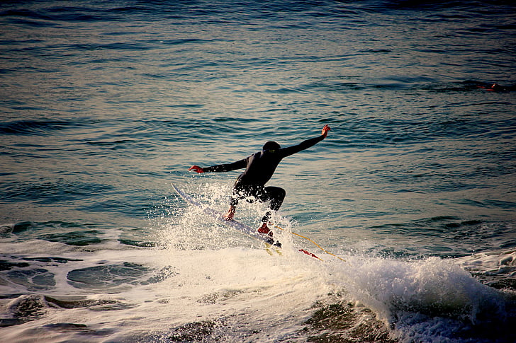 muž, surfovanie, telo, vody, ľudia, chlap, Šport