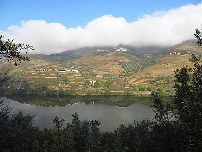 portugal, valley, river, douro, nature, landscape, mountain
