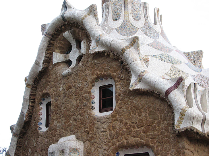 Barcelona, Spanien, arkitektur, hjem, Road, Gaudi