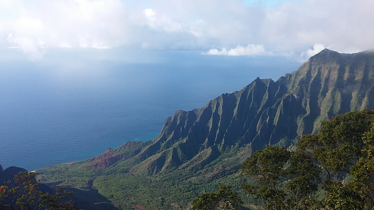 Hawaii, Kauai, na pali coasta