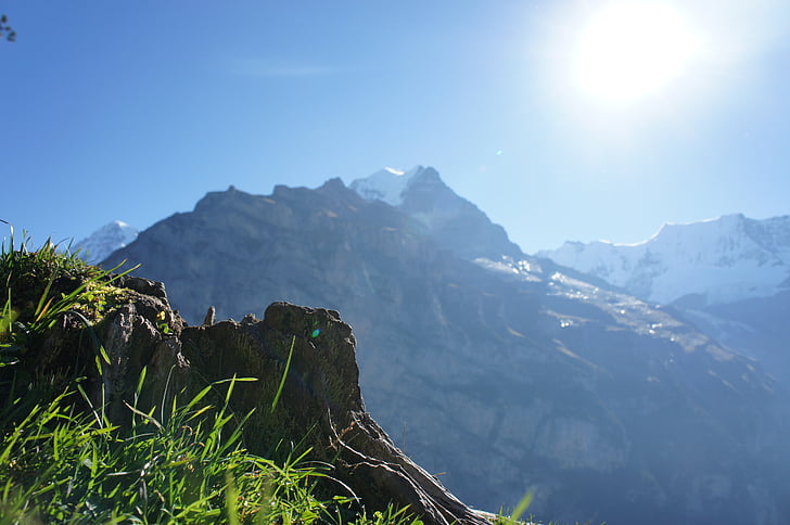 Swiss, Gunung, perjalanan