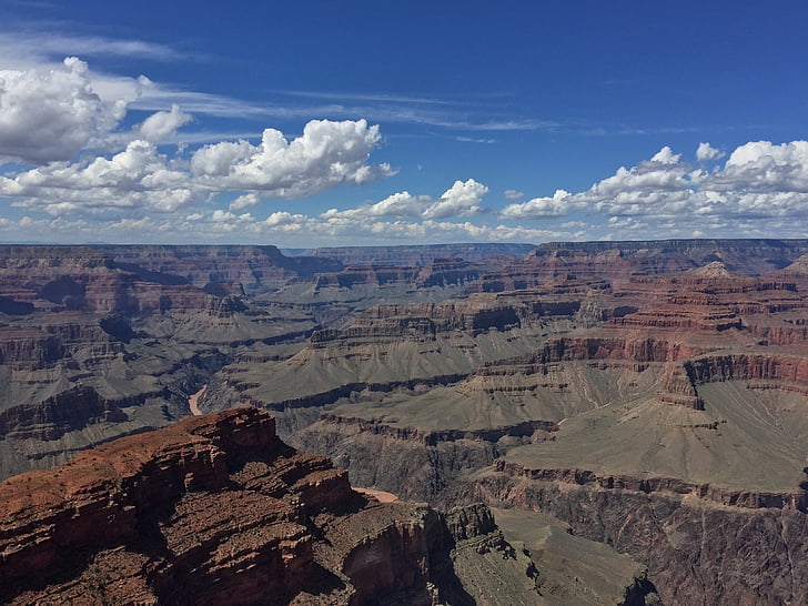 Se, Panorama, geologi, Gorge, Arizona, rejse, landskab