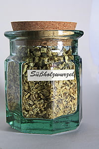 glass sweetener, licorice root, cork, to, natural product, closures, tree bark