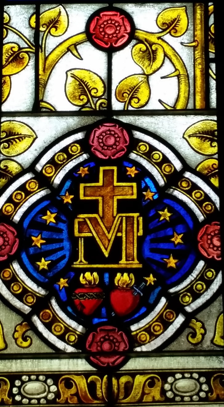 vidrio, Color, arte, Iglesia, Catedral, Sabana, Georgia