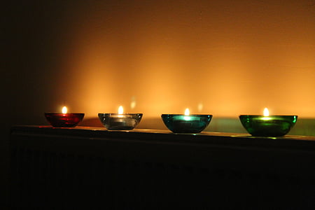 candela, luci, fiamma