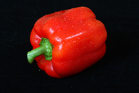red, sweet pepper, vegetable