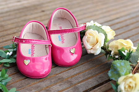 cipela, dijete, kćer, papuče