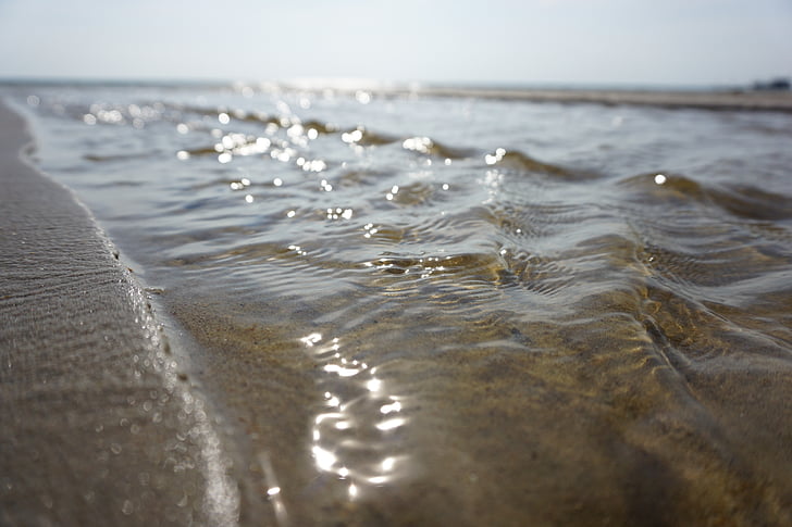 l'aigua, oceà, tranquil·la, marí, natura, superfície, líquid