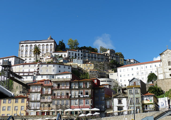 Porto, Vecrīgā, brīvdiena, Portugāle, tūrisms, vēsturiski, Douro