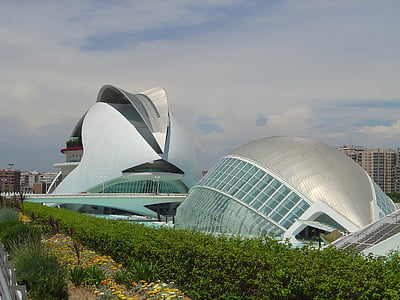 grad znanosti, Valencia, valencijska zajednica, arhitektura, zgrada, moderne, poznati mjesto