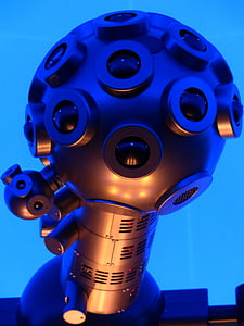 Sterren projector, Planetarium, projector, machine, Futuristische, blauw, helder