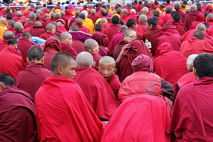 Budizmas, vienuolis, dvasingumas, šventė, dalai lama