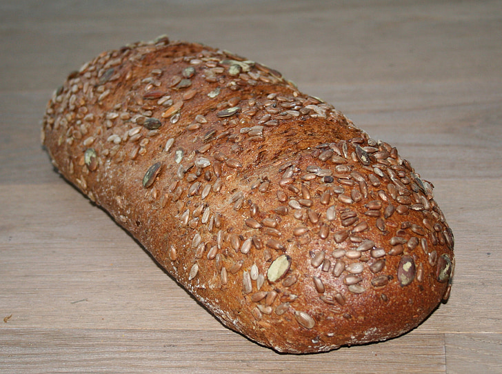 chléb, pšenično-žitný chléb, světový šampion chléb, síla, sacharidy, jídlo, jíst