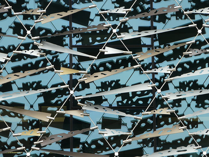 texture, façade, blindage, en acier, Metal, Nouvelle-Zélande, Auckland