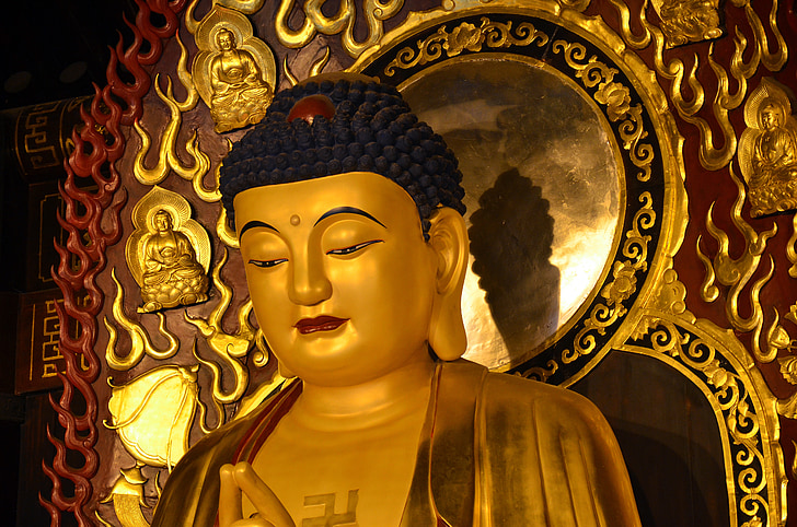 Xina, Pekin, religió, Buda, estàtua, budisme, Pequín