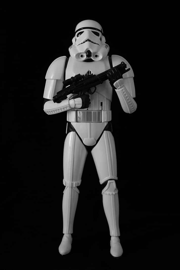 star wars, Stormtrooper, legetøj, modeller, Storm trooper, figur, figur
