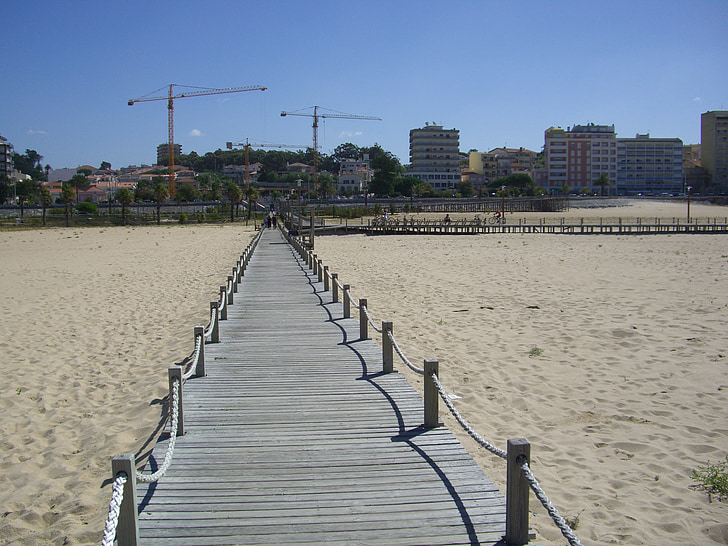 Figueira da foz, Portugalsko, pláž