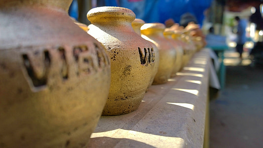 Vase, Reisen, Tourist, Vigan, Ilocos, Philippinen