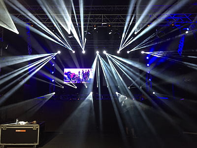 disco, disco lights, test, lights, night, stage - Performance Space, nightlife
