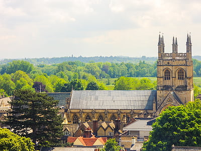 Oxford, ulica, Engleska, Stari, grad, Povijest, povijesne